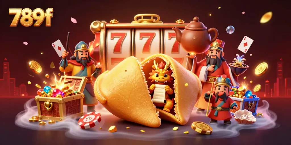 Experience the thrilling atmosphere of 789f with vibrant casino imagery and dynamic characters.